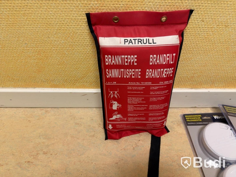 Första hjälpen samt brandutrustning