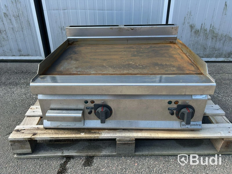 ggmgastro EGB873P griddle, 9.6 kW, 3-phase