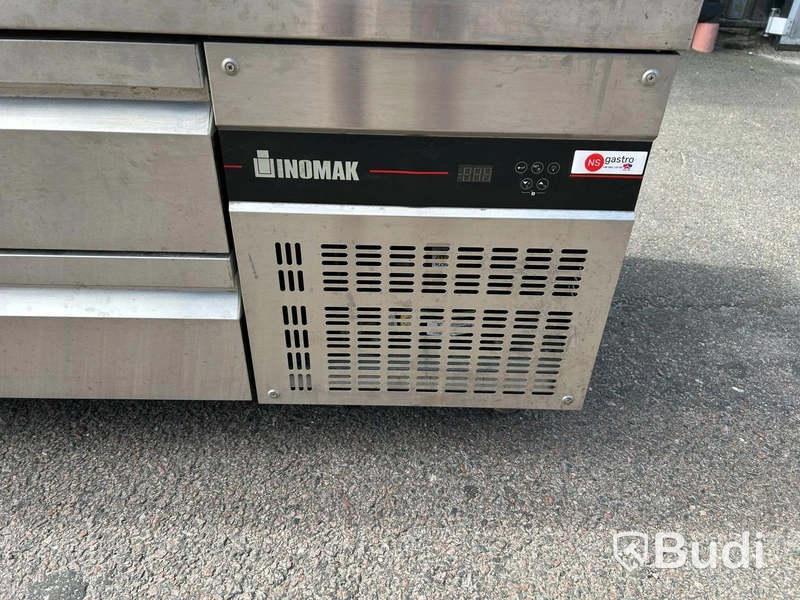 Refrigerated grill counter with 6 drawers, Inomak