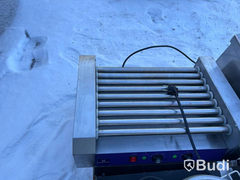 Korvgrill Mastro, 9 rullar, 1350 W