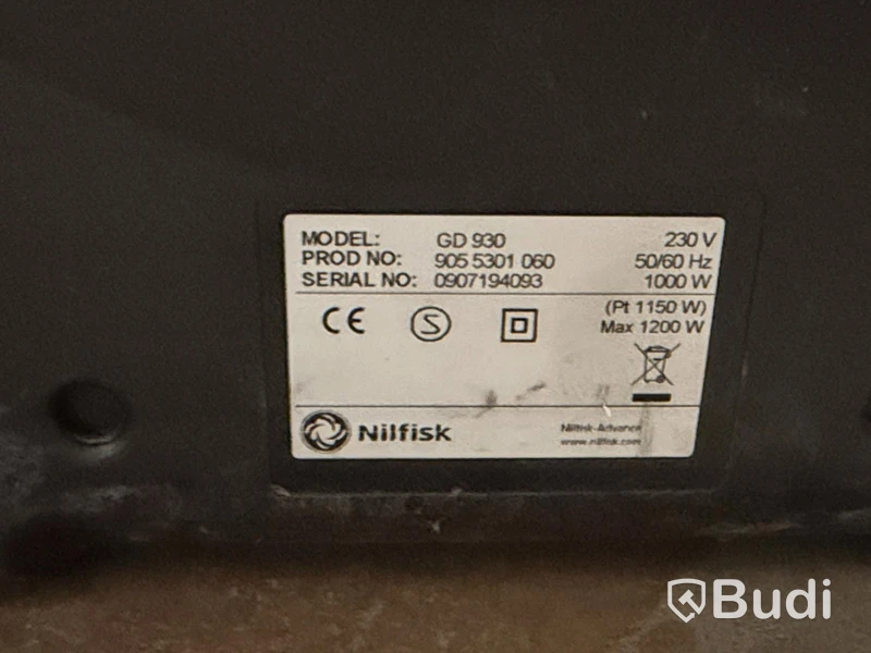 Dammsugare Nilfisk GD 930 Hepa