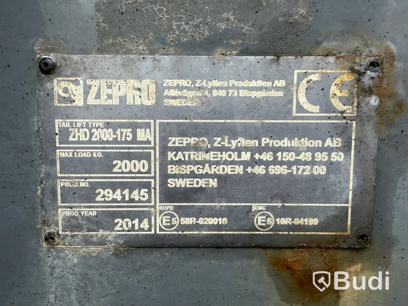 Fjärrbil Mercedes-Benz 963-0-C Actros 2551 -2014 | Nybesiktigad
