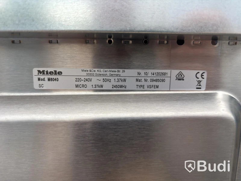 Micro för inbyggnad Miele
