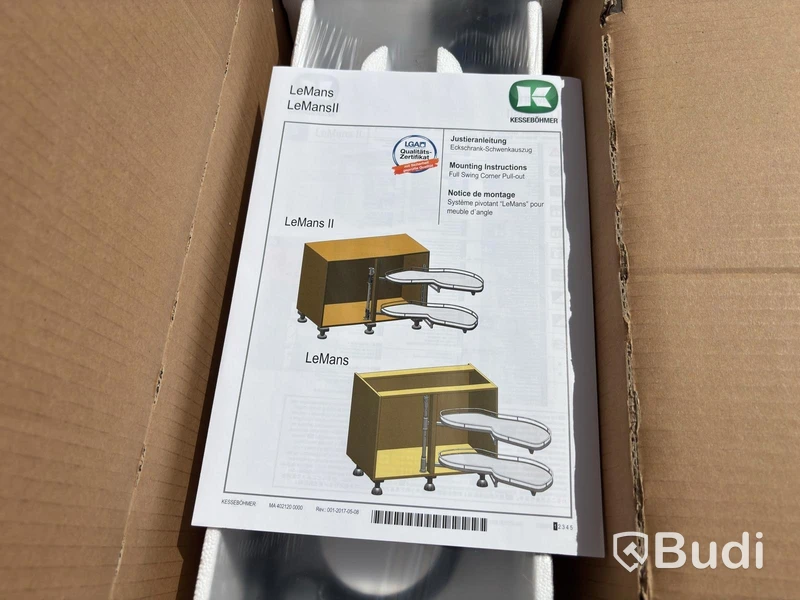 Köksdelar Blum, Kesseböhmer, Lube