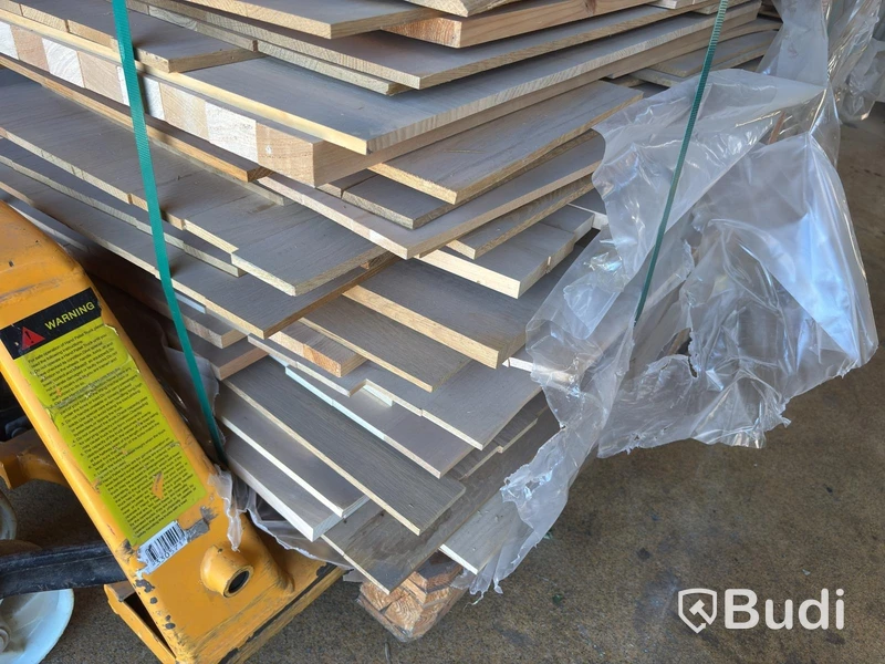 Pallet of oak panels