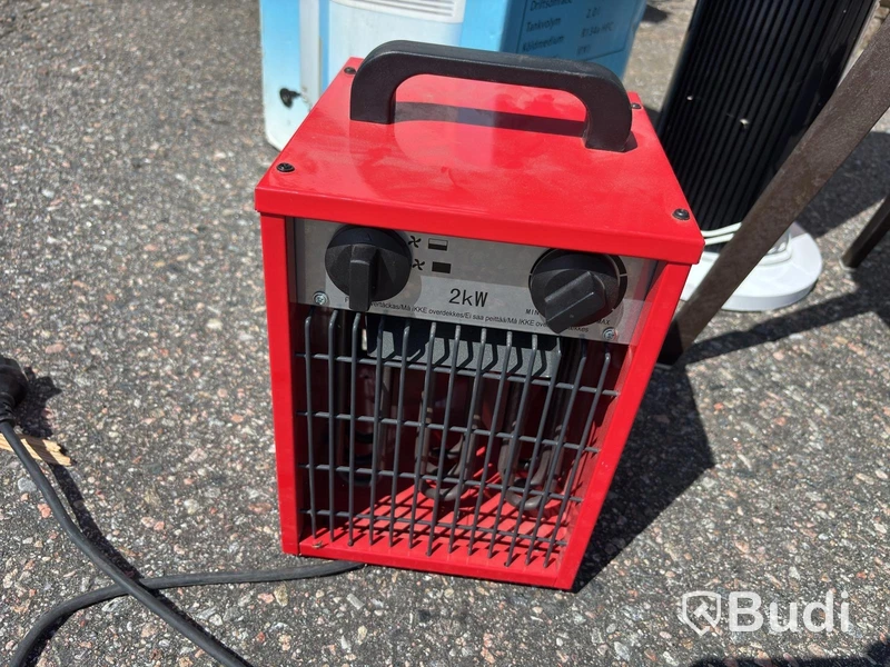 Chairs, dehumidifier, fans
