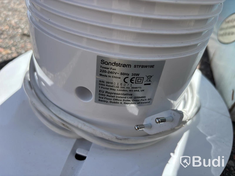 Chairs, dehumidifier, fans