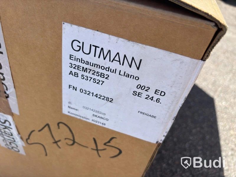 Köksfläkt för inbyggnad Gutmann