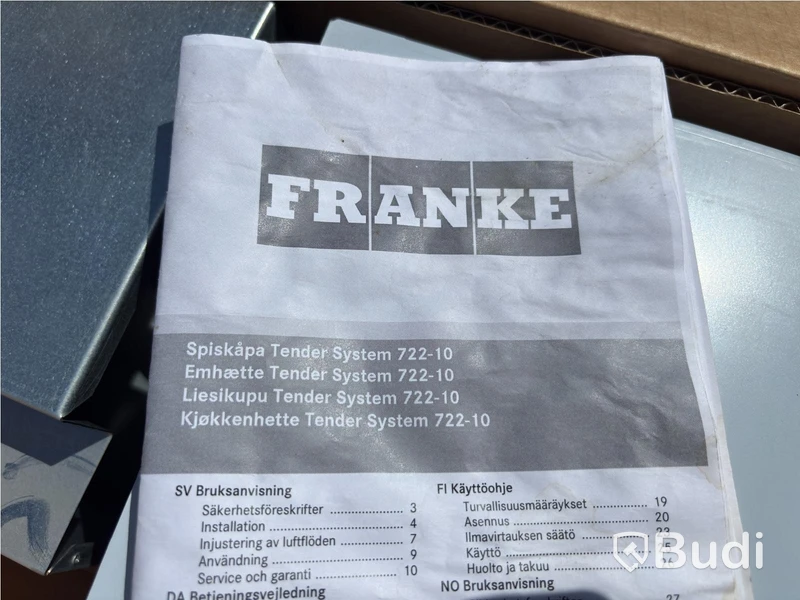 Spiskåpa Franke