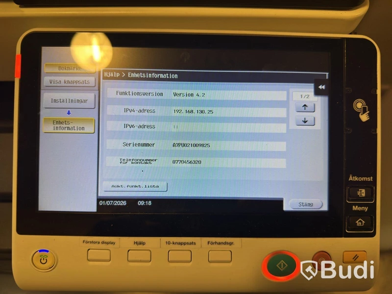 Konica Minolta Bizhub C368 Multifunction Printer