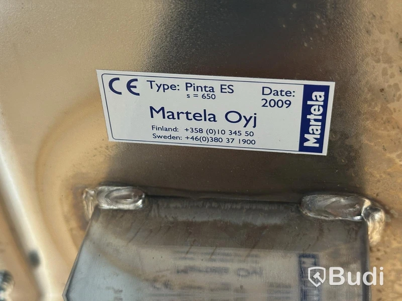 Höj- sänkbart skrivbord Martela, inkl. kontorsstol