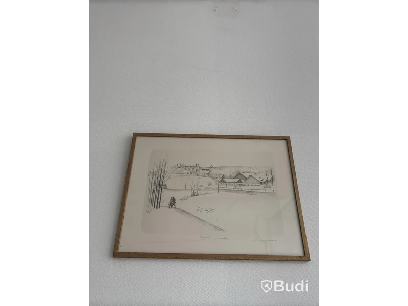 4 Paintings by Björn Franzon