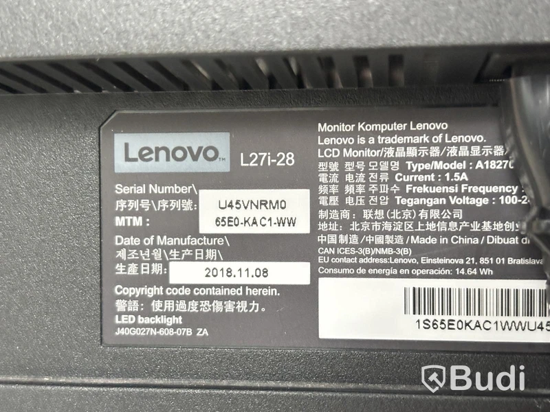 Lenovo L27i-28 27-inch monitor