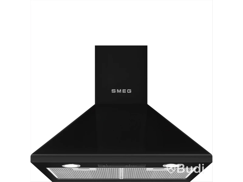 Köksfläkt Smeg Väggmonterad 600 mm Svart Victoria KSED65NEE