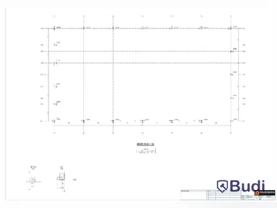 Stålhall/ stomme, Steelconstruction By Sweden, ca 745 m², 37,8x19,7 m