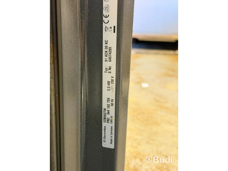 Ugn Electrolux EOB5647V, 3,5 kW