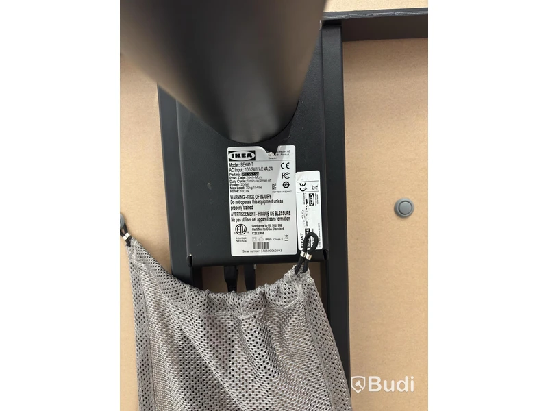 Height-Adjustable IKEA Bekat Desk