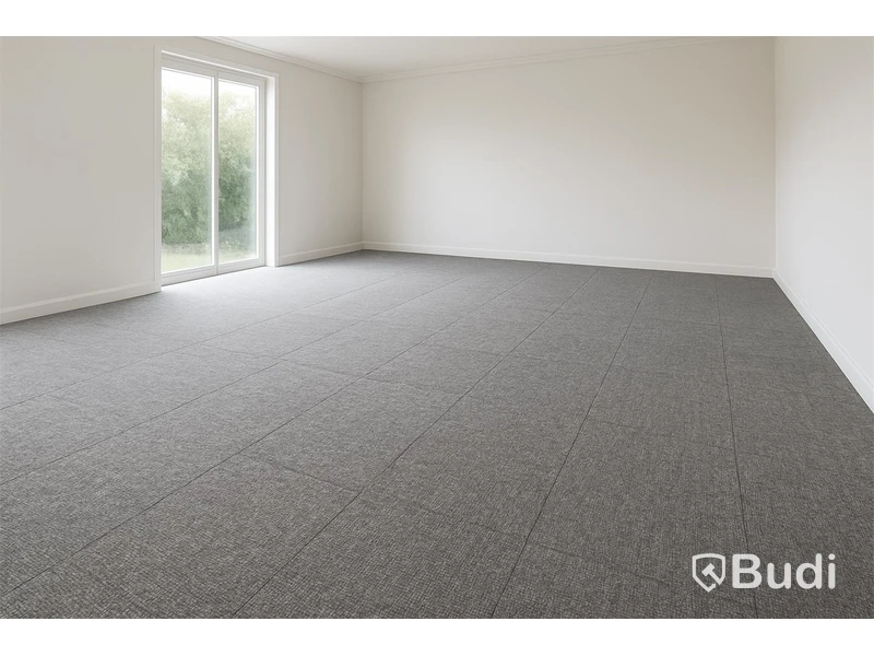 50 m² textilmattor, grå, NY