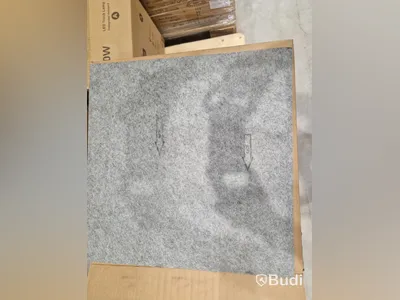 150 m² textile carpet tiles, grey, NEW