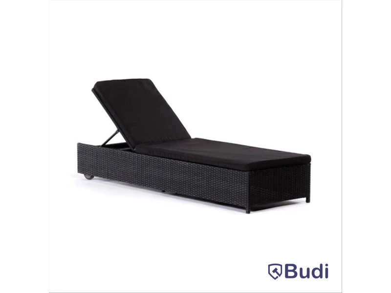 (NEW) SUN LOUNGER SUNFUN VASSE BLACK
