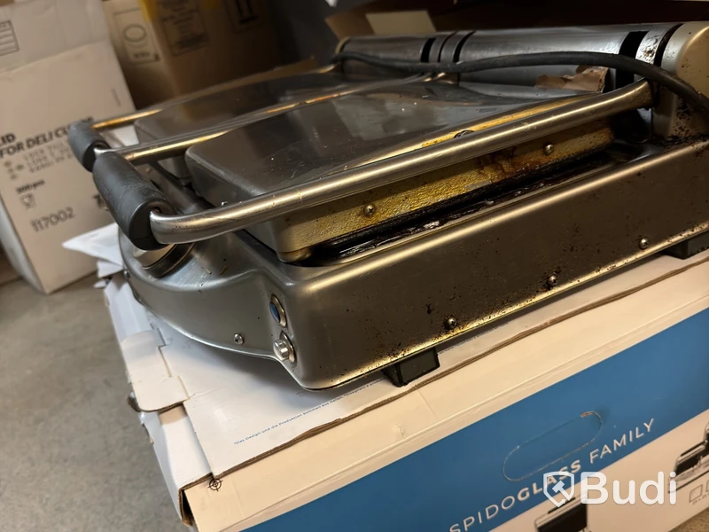 Kontaktgrill Spidocook Spidoglass, dubbel grill