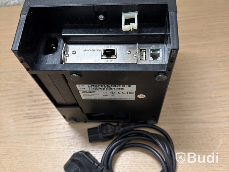 Kvittoskrivare SNBC BTP-R580 II, nätkabel