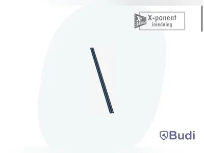 2 PCS. X-PONENT INREDNING 110501 BLUE WALL RAIL, X-2