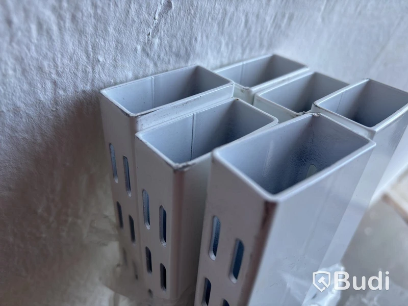 6 st. SKENA ELFA GOLVSTÅENDE 1036MM VIT