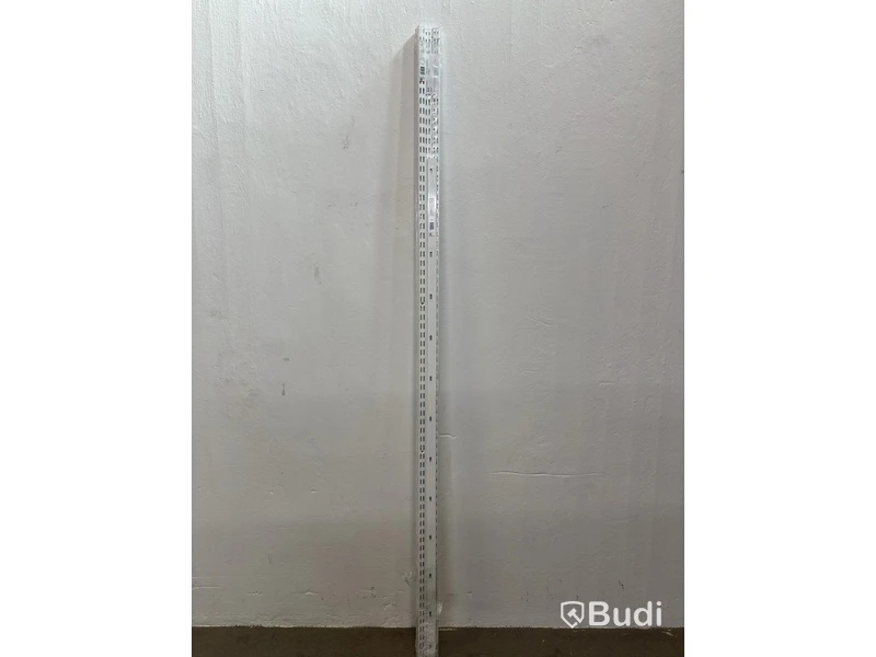 (NEW) 7 PCS. ELFA HANGING STANDARDS 2300 MM WHITE