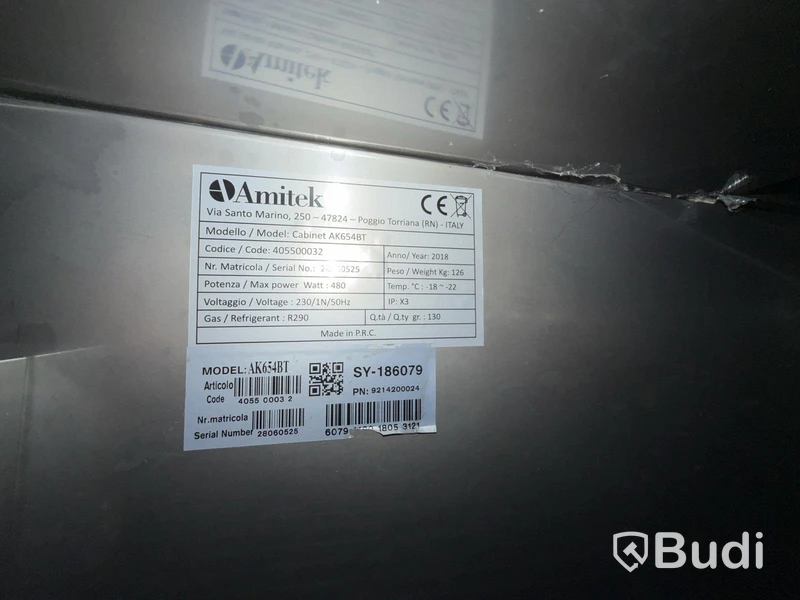 Freezer Amitek Cabinet AK654BT, 2018