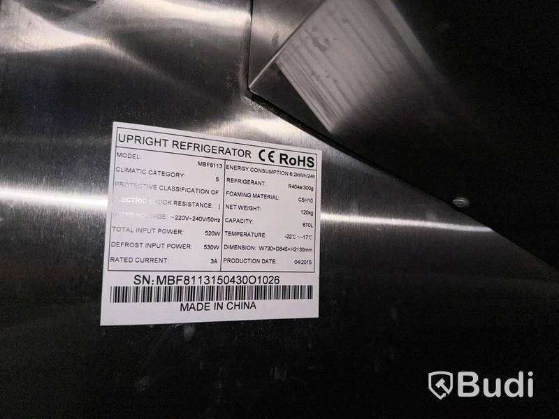 Perima MBF8113 Freezer, 670 l