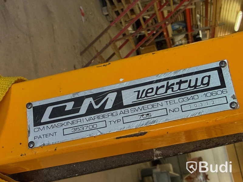 CM Verktyg 70S panel lift, with wheels