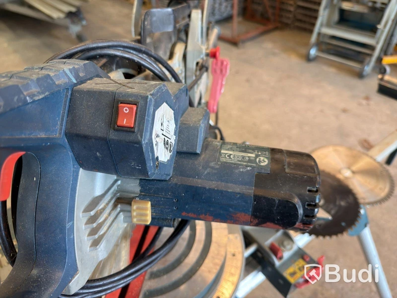 Mitre saw, Bosch GCM 8 SJL, with stand