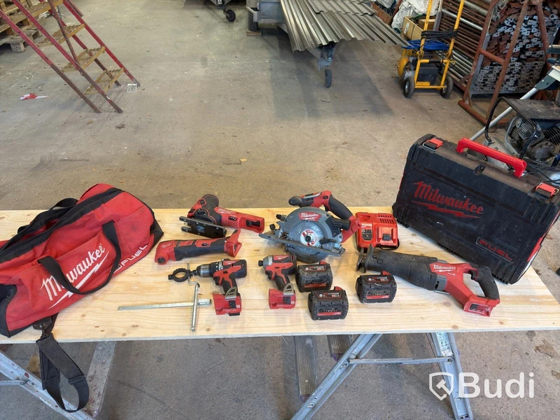 Milwaukee tool package, 6 pcs