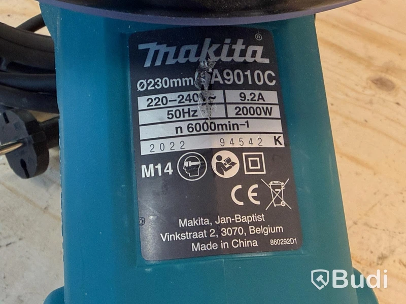 Trimmerfräs Makita GA9010C, 230 mm, 2000 W