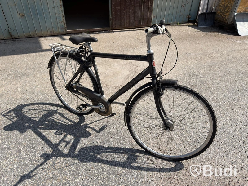 Men's bicycle with rear rack