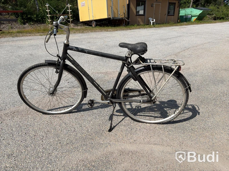 Men's bicycle with rear rack