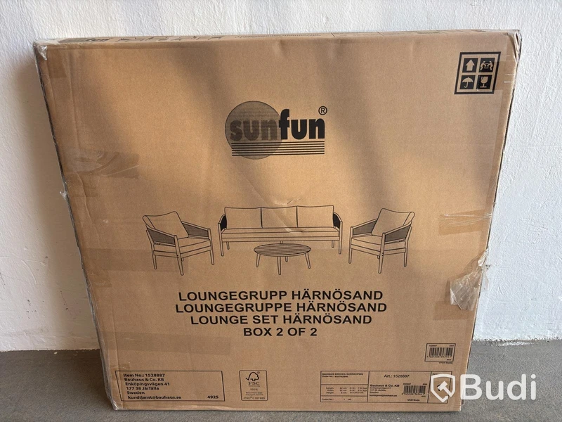 (NEW) COFFEE TABLE SUNFUN HÄRNÖSAND NATURAL ACACIA