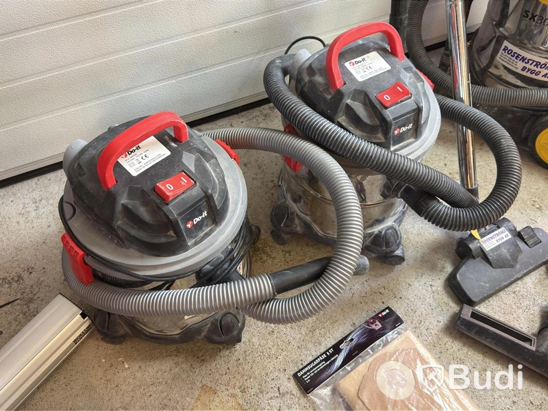 Wet/dry vacuum cleaners, 3 pcs