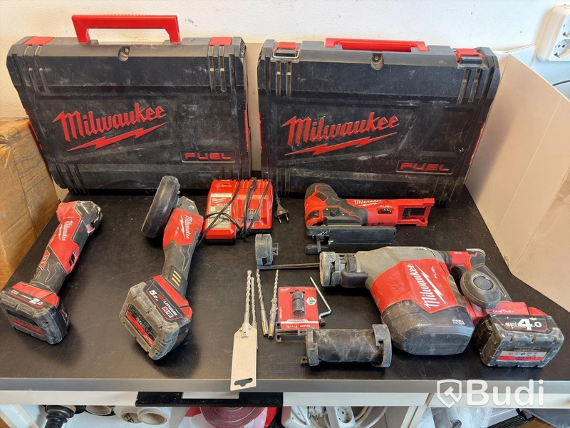 Milwaukee tool package, 4 pcs