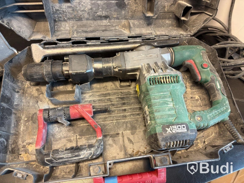 Hand truck & demolition hammer