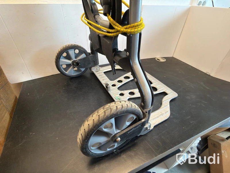 Hand truck & demolition hammer