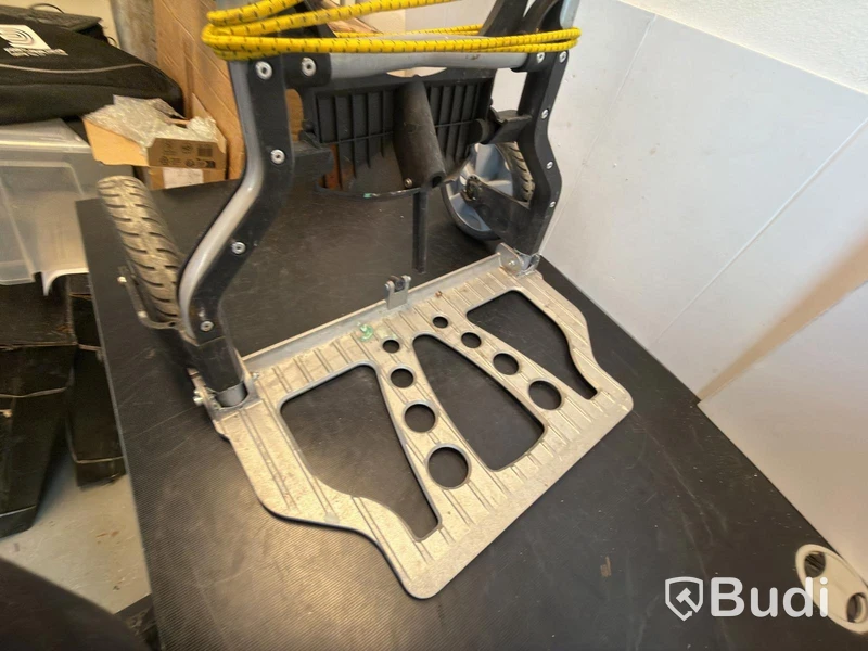 Hand truck & demolition hammer