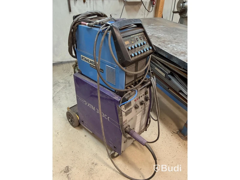 MIG/MAG welder, Parweld XTM 303C and Stahlwerk AC/DC Plasma WIG 200P