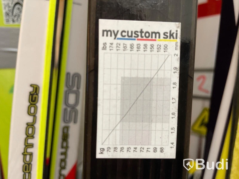 Längdskidor SALOMON S/Race skin, L206