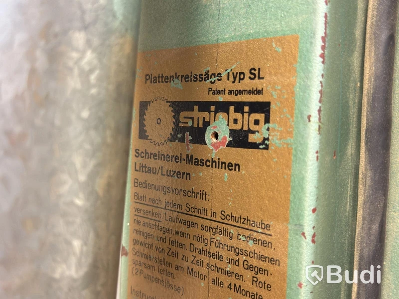 Vägg/panelsåg, Striebig Typ SL