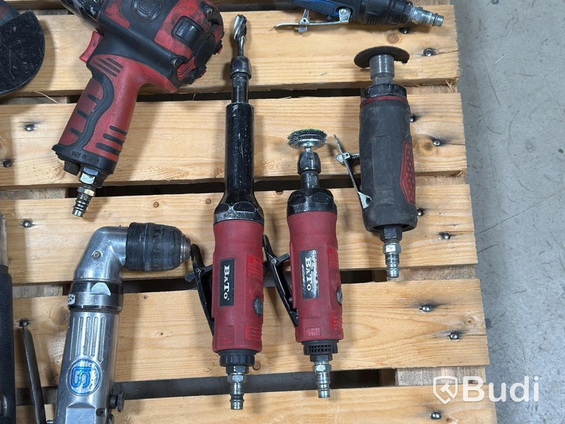 Pneumatic tools, lot of 12
