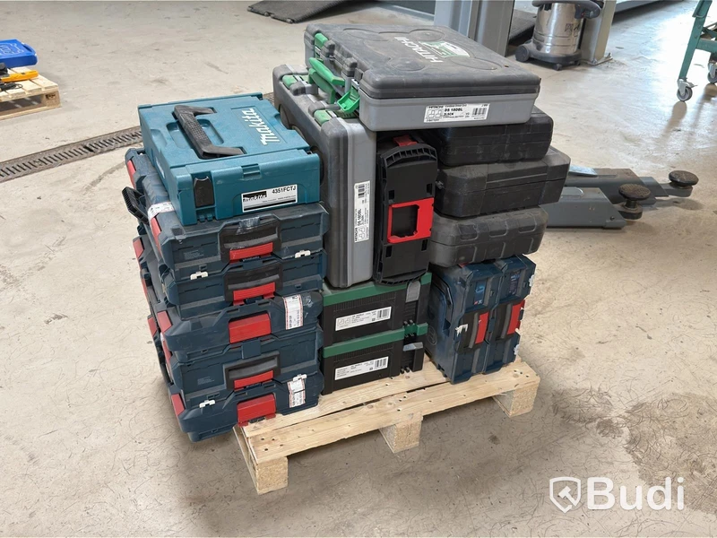 Toolboxes, various brands
