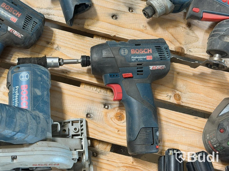 Assortment of Bosch cordless tools, 13 pcs