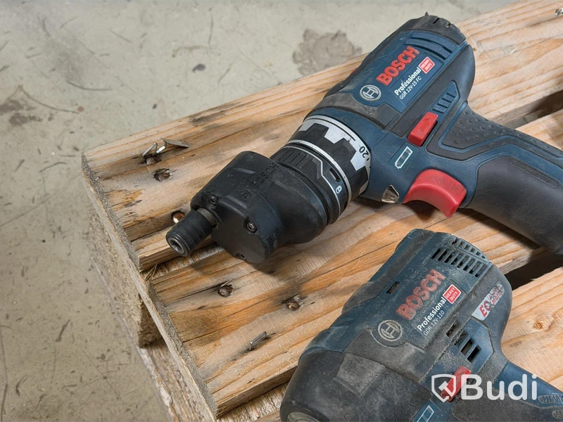 Assortment of Bosch cordless tools, 13 pcs